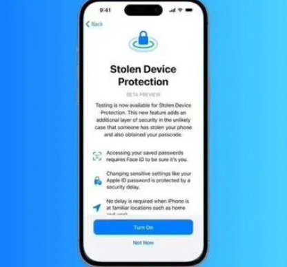 多伦苹果授权维修店分享被盗设备保护功能开启方法 