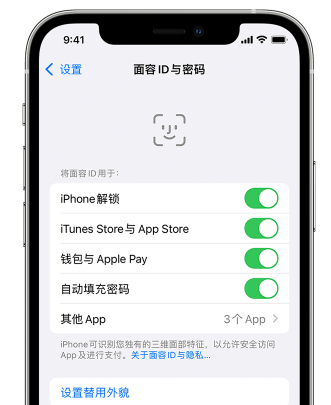多伦苹果手机维修分享升级iOS 16 后 Face ID不可用怎么办 