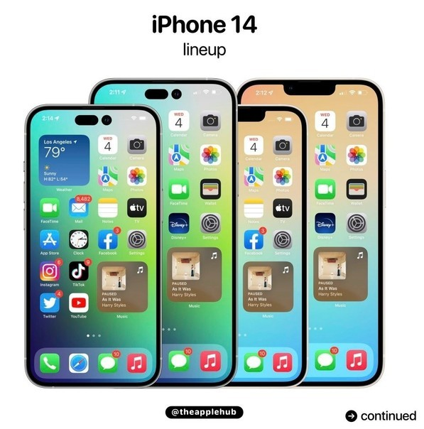 多伦苹果14维修分享iPhone 14全家福 